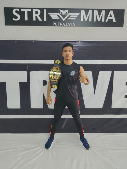 Silent Hustle. Loud Results - Zoryth Fighter Tank Top