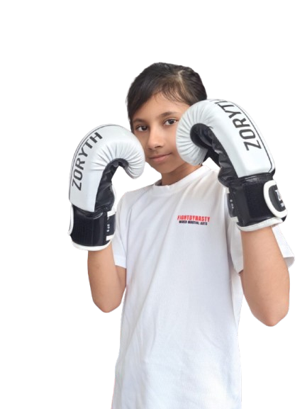 Future Champions Start Here -   Zoryth 6oz Muay Thai Gloves for Kids