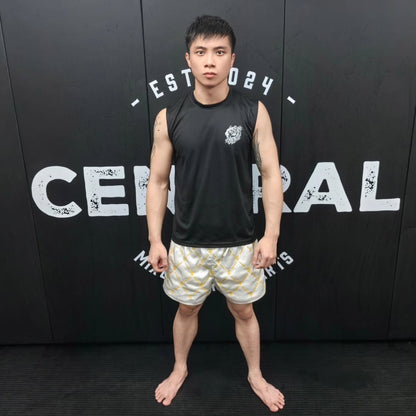 Silent Hustle. Loud Results - Zoryth Fighter Tank Top