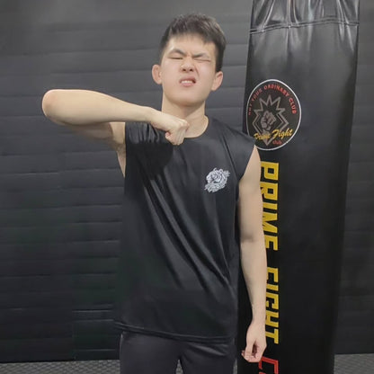 Silent Hustle. Loud Results - Zoryth Fighter Tank Top